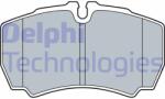 DELPHI set placute frana, frana disc DELPHI LP3573 (LP3573)