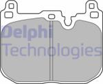 DELPHI set placute frana, frana disc DELPHI LP3259 (LP3259)