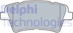 DELPHI set placute frana, frana disc DELPHI LP3537