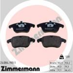 ZIMMERMANN set placute frana, frana disc ZIMMERMANN 24084.190. 1 (24084.190.1)