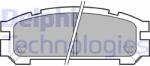 DELPHI set placute frana, frana disc DELPHI LP814 (LP814)