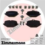 ZIMMERMANN set placute frana, frana disc ZIMMERMANN 22723.190. 2 (22723.190.2)
