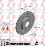 ZIMMERMANN Disc frana ZIMMERMANN 540.5310. 52 - automobilus