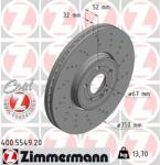 ZIMMERMANN Disc frana ZIMMERMANN 400.5549. 20 - automobilus
