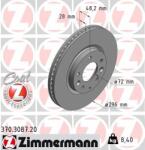 ZIMMERMANN Disc frana ZIMMERMANN COAT Z 370.3087. 20 (370.3087.20)