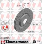 ZIMMERMANN Disc frana ZIMMERMANN 200.2518. 52
