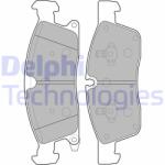 DELPHI set placute frana, frana disc DELPHI LP2275 (LP2275)