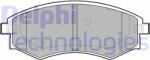 DELPHI set placute frana, frana disc DELPHI LP1928