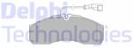 DELPHI set placute frana, frana disc DELPHI LP3574 (LP3574)