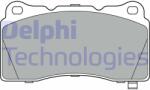 DELPHI set placute frana, frana disc DELPHI LP3362 (LP3362)