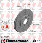 ZIMMERMANN Disc frana ZIMMERMANN SPORT Z 280.3158. 52 (280.3158.52)