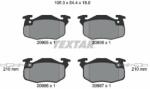 TEXTAR set placute frana, frana disc TEXTAR 2090506 (2090506)