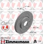 ZIMMERMANN Disc frana ZIMMERMANN SPORT Z 280.3157. 52 (280.3157.52)