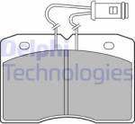 DELPHI set placute frana, frana disc DELPHI LP580 (LP580)