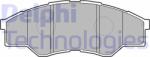 DELPHI set placute frana, frana disc DELPHI LP2060 (LP2060)