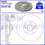 DELPHI Disc frana DELPHI BG4768 (BG4768) - automobilus
