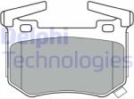 DELPHI set placute frana, frana disc DELPHI LP3397 (LP3397)