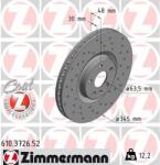 ZIMMERMANN Disc frana ZIMMERMANN SPORT Z 610.3726. 52 (610.3726.52)
