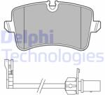 DELPHI set placute frana, frana disc DELPHI LP3681 (LP3681)