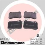 ZIMMERMANN set placute frana, frana disc ZIMMERMANN 23478.165. 1 (23478.165.1)