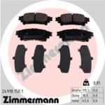 ZIMMERMANN set placute frana, frana disc ZIMMERMANN 24918.150. 1 (24918.150.1)