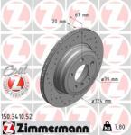 ZIMMERMANN Disc frana ZIMMERMANN 150.3410. 52