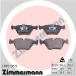 ZIMMERMANN set placute frana, frana disc ZIMMERMANN pb: z 23183.195. 9 (23183.195.9)
