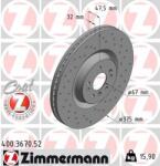 ZIMMERMANN Disc frana ZIMMERMANN 400.3670. 52