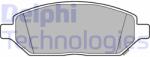 DELPHI set placute frana, frana disc DELPHI LP3236 (LP3236)