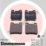 ZIMMERMANN set placute frana, frana disc ZIMMERMANN 21305.155. 1 (21305.155.1)