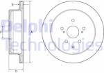 DELPHI Disc frana DELPHI BG4929C