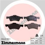 ZIMMERMANN set placute frana, frana disc ZIMMERMANN 23640.190. 1 (23640.190.1)