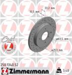 ZIMMERMANN Disc frana ZIMMERMANN SPORT Z 250.1340. 52 (250.1340.52)
