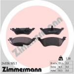 ZIMMERMANN set placute frana, frana disc ZIMMERMANN 24036.165. 1 (24036.165.1)