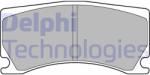DELPHI set placute frana, frana disc DELPHI LP3174 (LP3174)
