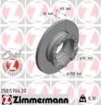 ZIMMERMANN Disc frana ZIMMERMANN COAT Z 250.5704. 20 (250.5704.20)