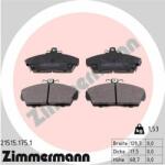 ZIMMERMANN set placute frana, frana disc ZIMMERMANN 21515.175. 1 (21515.175.1)