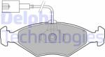 DELPHI set placute frana, frana disc DELPHI LP1855 (LP1855)