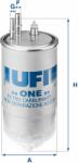 UFI filtru combustibil UFI 24. ONE. 01 (24.ONE.01)