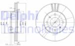 DELPHI Disc frana DELPHI BG2567 (BG2567) - automobilus