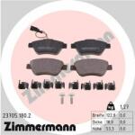 ZIMMERMANN set placute frana, frana disc ZIMMERMANN 23705.180. 2 (23705.180.2)