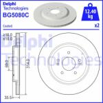 DELPHI Disc frana DELPHI BG5080C (BG5080C)