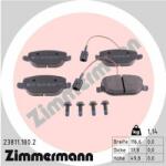ZIMMERMANN set placute frana, frana disc ZIMMERMANN 23811.180. 2 (23811.180.2)