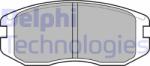 DELPHI set placute frana, frana disc DELPHI LP736 (LP736)