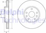 DELPHI Disc frana DELPHI BG4667C (BG4667C)