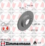 ZIMMERMANN Disc frana ZIMMERMANN COAT Z 100.1243. 20 (100.1243.20)