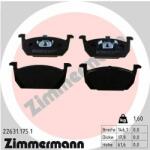 ZIMMERMANN set placute frana, frana disc ZIMMERMANN 22631.175. 1 (22631.175.1)