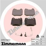 ZIMMERMANN set placute frana, frana disc ZIMMERMANN 23157.160. 2 (23157.160.2)