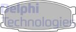 DELPHI set placute frana, frana disc DELPHI LP981 (LP981)