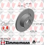ZIMMERMANN Disc frana ZIMMERMANN 180.3016. 20 - automobilus